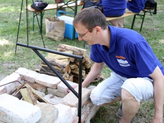 Megnyitott a kemping - fotó: Sándor Judit