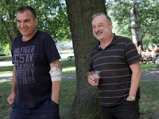 Megnyitott a kemping - fotó: Sándor Judit