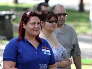 Megnyitott a kemping - fotó: Sándor Judit