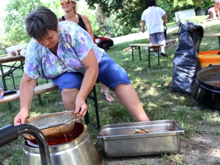 Megnyitott a kemping - fotó: Sándor Judit