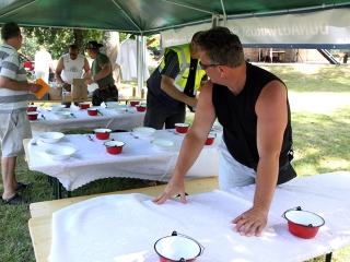 Megnyitott a kemping - fotó: Sándor Judit