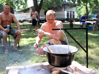 Megnyitott a kemping - fotó: Sándor Judit