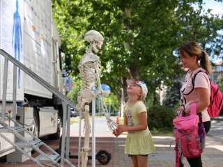 Duna Plazma egészségnap a Városháza téren - fotó: 