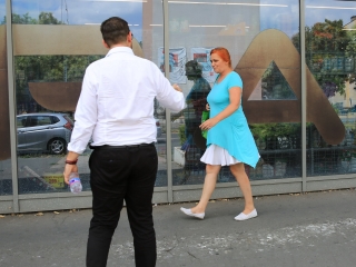 Jelképes akció a tikkasztó nyárban - fotó: 