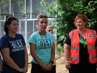 Sportnap a menekült gyerekekkel - fotó: 