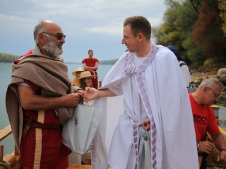 Élő Dunai Limes – megálló Intercisánál - fotó: 