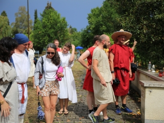 Élő Dunai Limes – megálló Intercisánál - fotó: 