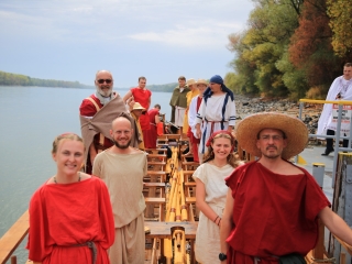 Élő Dunai Limes – megálló Intercisánál - fotó: 