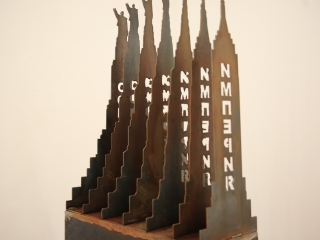 XV. Acélszobrász Alkotótelep – kiállítás a Kortárs Művészeti Intézetben - fotó: 