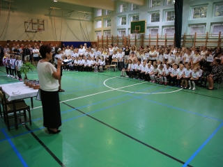 Sportos bemutató a Vasvári tanévnyitóján - fotó: 