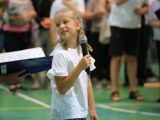 Sportos bemutató a Vasvári tanévnyitóján - fotó: 