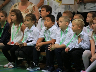 Sportos bemutató a Vasvári tanévnyitóján - fotó: 