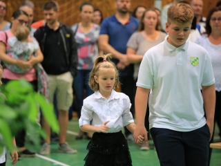 Sportos bemutató a Vasvári tanévnyitóján - fotó: 