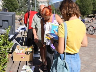 KönyvTér a Városháza téren (2022) - fotó: 