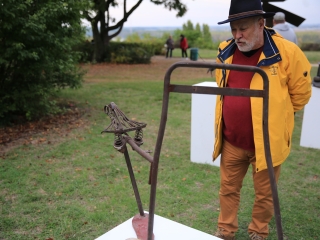 Szabadtéri Szoborparti a felső Duna-parton - fotó: 