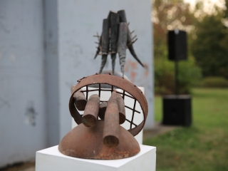 Szabadtéri Szoborparti a felső Duna-parton - fotó: 