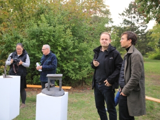 Szabadtéri Szoborparti a felső Duna-parton - fotó: 