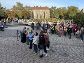 Szolidaritási kiállás az oktatásért!  - fotó: 