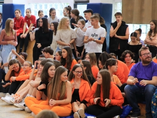 Gólyaavató kavalkádnak adott otthont a Rudas - fotó: 