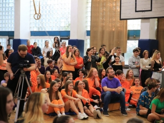 Gólyaavató kavalkádnak adott otthont a Rudas - fotó: 