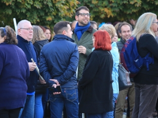 Fáklyás és mécseses felvonulás a pedagógusainkért - fotó: 