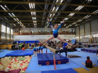 A jövő bajnokai a tornacsarnokban - fotó: 