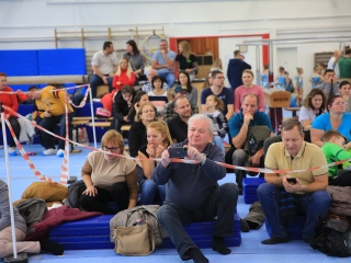 A jövő bajnokai a tornacsarnokban - fotó: 