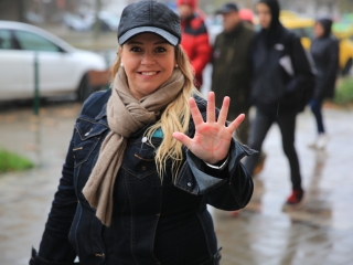 Élőlánc, demonstráció és nyílt fórum az oktatás válsága miatt - fotó: 