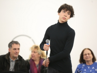 Élőlánc, demonstráció és nyílt fórum az oktatás válsága miatt - fotó: 