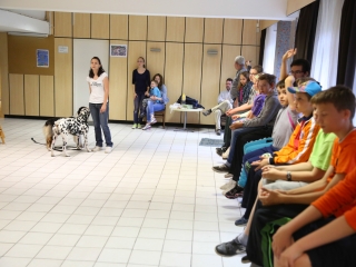 Felelős állattartás előadás a gyerekeknek - fotó: Ónodi Zoltán