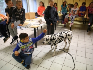 Felelős állattartás előadás a gyerekeknek - fotó: Ónodi Zoltán