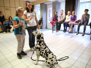 Felelős állattartás előadás a gyerekeknek - fotó: Ónodi Zoltán