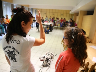 Felelős állattartás előadás a gyerekeknek - fotó: Ónodi Zoltán