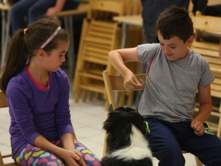 Felelős állattartás előadás a gyerekeknek - fotó: Ónodi Zoltán