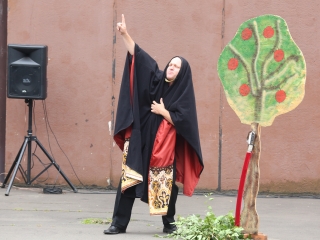 Meseelőadás az MMK-ban - fotó: Ónodi Zoltán