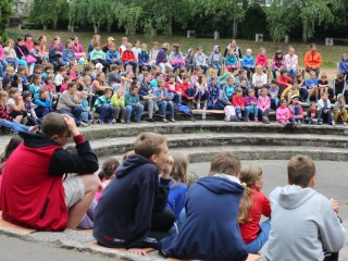 Meseelőadás az MMK-ban - fotó: Ónodi Zoltán