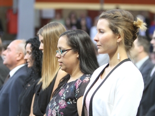 Ünnepélyes diplomaátadó a főiskolán - fotó: Sándor Judit