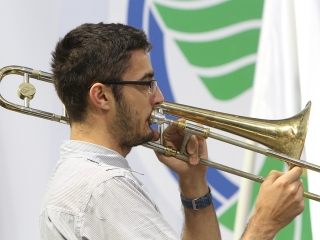 Ünnepélyes diplomaátadó a főiskolán - fotó: Sándor Judit