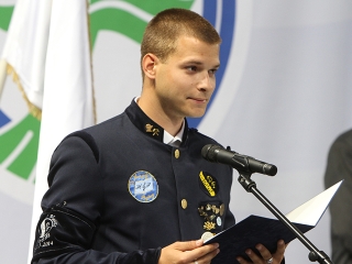 Ünnepélyes diplomaátadó a főiskolán - fotó: Sándor Judit