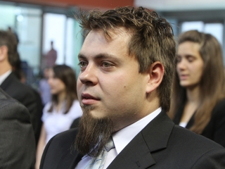 Ünnepélyes diplomaátadó a főiskolán - fotó: Sándor Judit