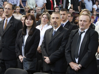 Ünnepélyes diplomaátadó a főiskolán - fotó: Sándor Judit