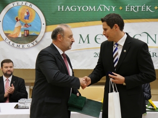 Megyenapi kitüntetések - fotó: Sándor Judit