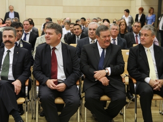 Megyenapi kitüntetések - fotó: Sándor Judit