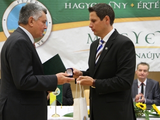Megyenapi kitüntetések - fotó: Sándor Judit