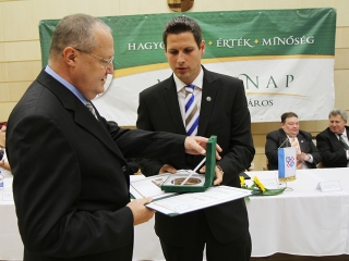 Megyenapi kitüntetések - fotó: Sándor Judit