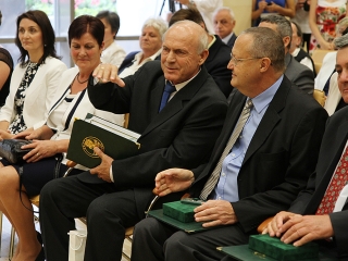 Megyenapi kitüntetések - fotó: Sándor Judit