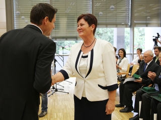 Megyenapi kitüntetések - fotó: Sándor Judit