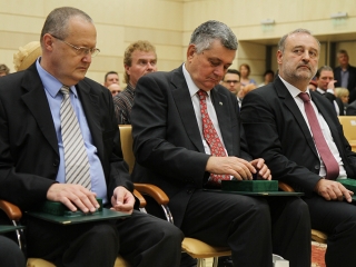 Megyenapi kitüntetések - fotó: Sándor Judit