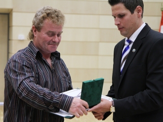 Megyenapi kitüntetések - fotó: Sándor Judit