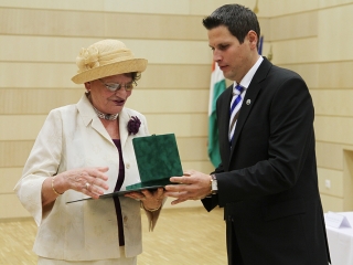 Megyenapi kitüntetések - fotó: Sándor Judit